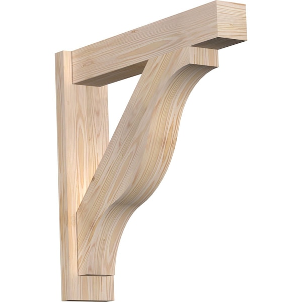 Ekena Millwork Funston Block Smooth Outlooker, Douglas Fir, 5 1/2"W x 26"D x 26"H OUT06X26X26FST05SDF - main